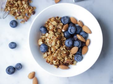 Granola con nueces