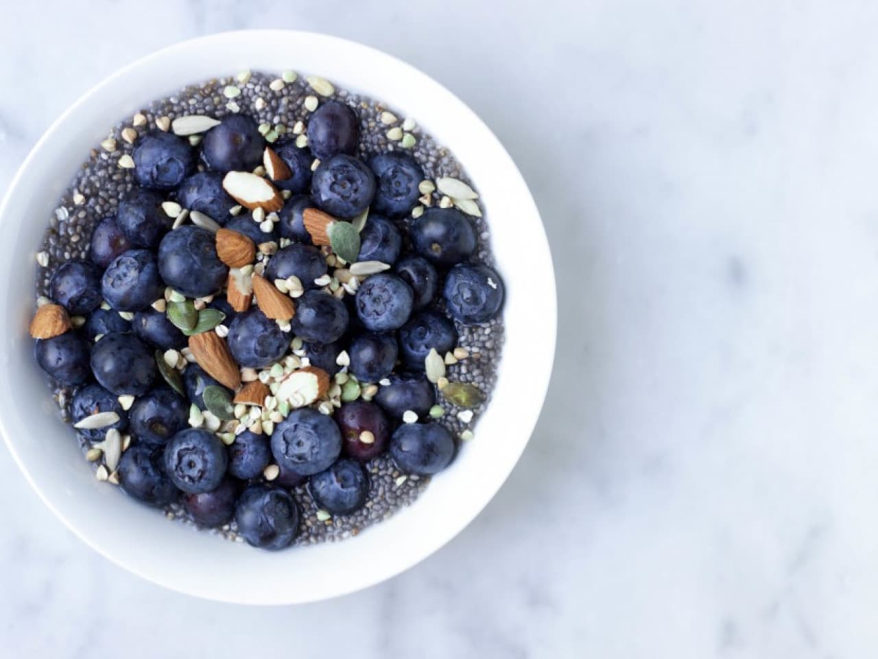 Chia pudding van kokoswater & limoen