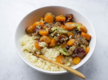 Vegan marokkaanse groentestoof