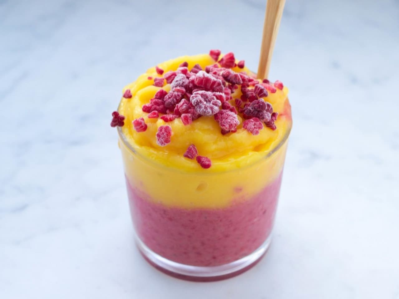 Himbeer-Mango-Smoothie