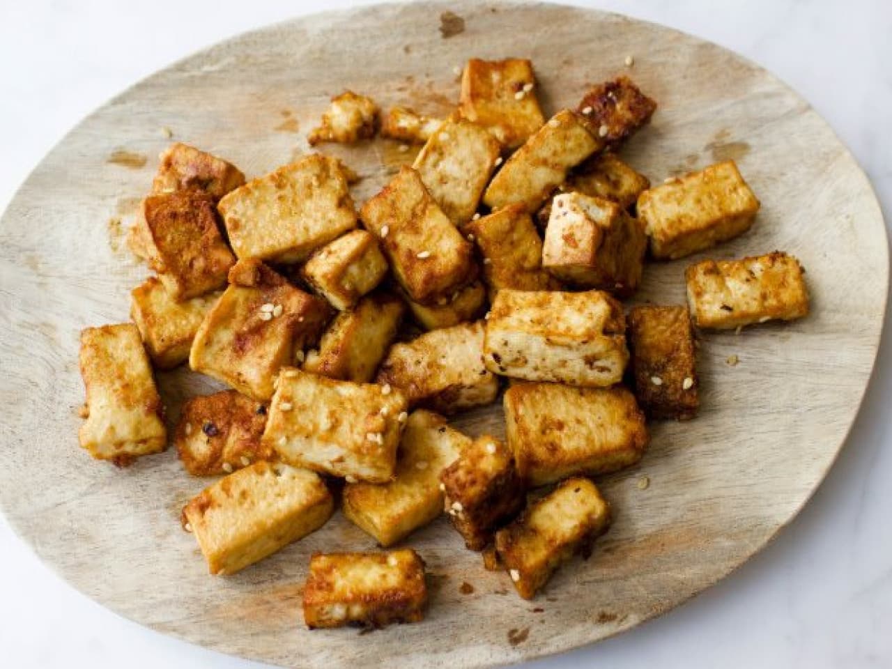 Receta de tofu crujiente