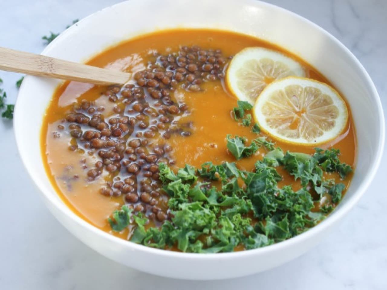 Red lentil soup