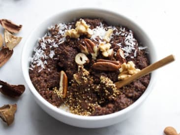 Chocolade quinoa pap