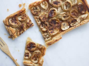 Gâteau aux bananes végétalien