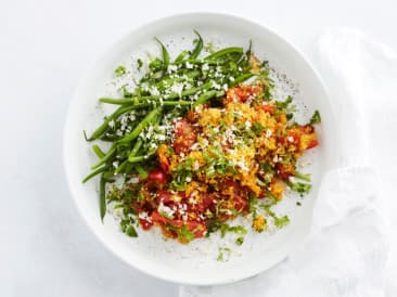 Paella with Cauliflower rice