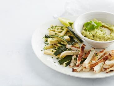 Frites de légumes au guacamole MCT