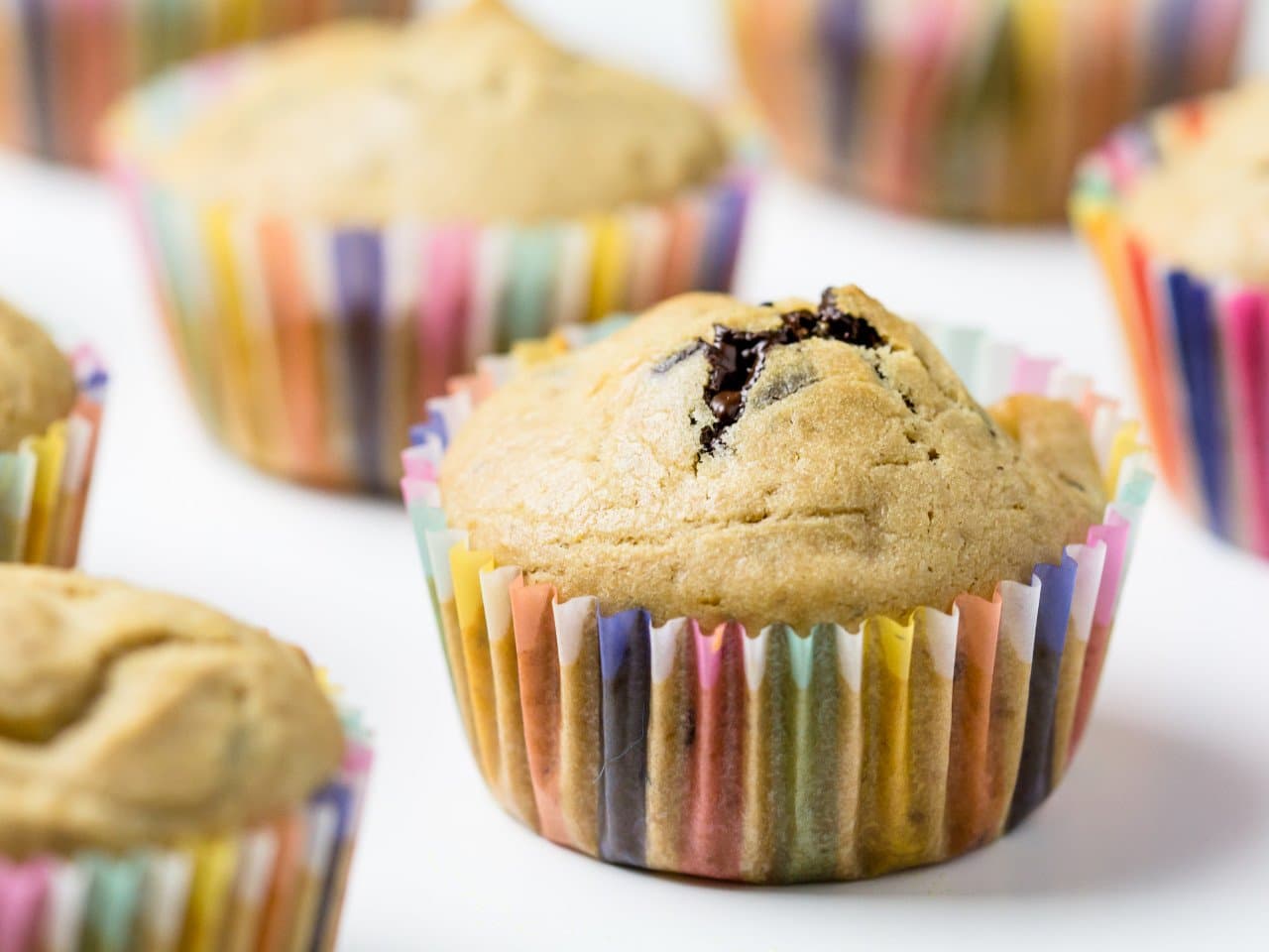 Muffins aux pommes à l'anis, au chocolat et au poivre noir