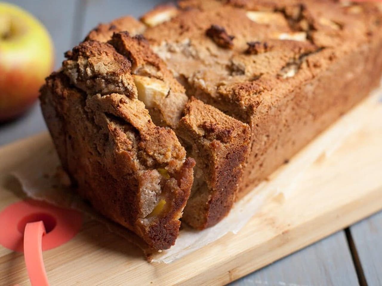 Apple and banana bread