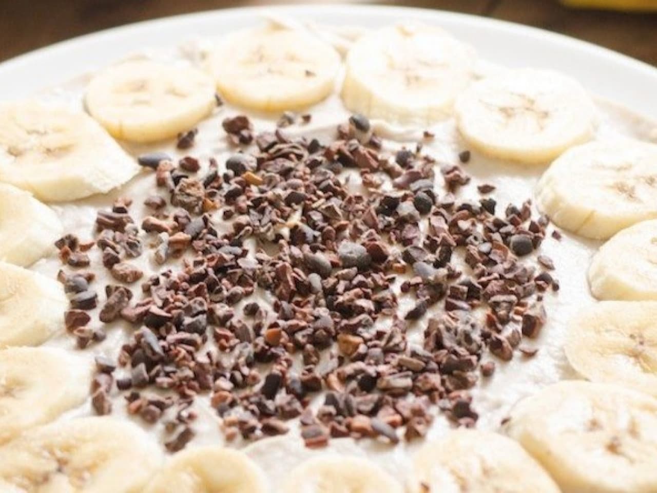 Bananen kwarktaart