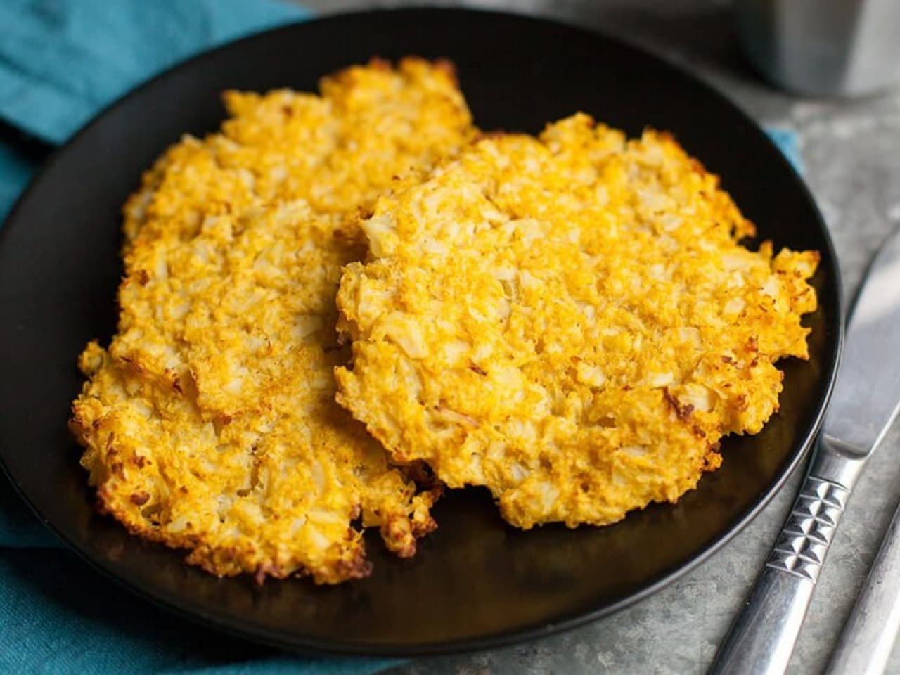 Tortitas de coliflor