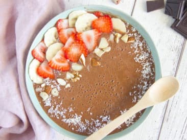 Chocolade smoothiebowl