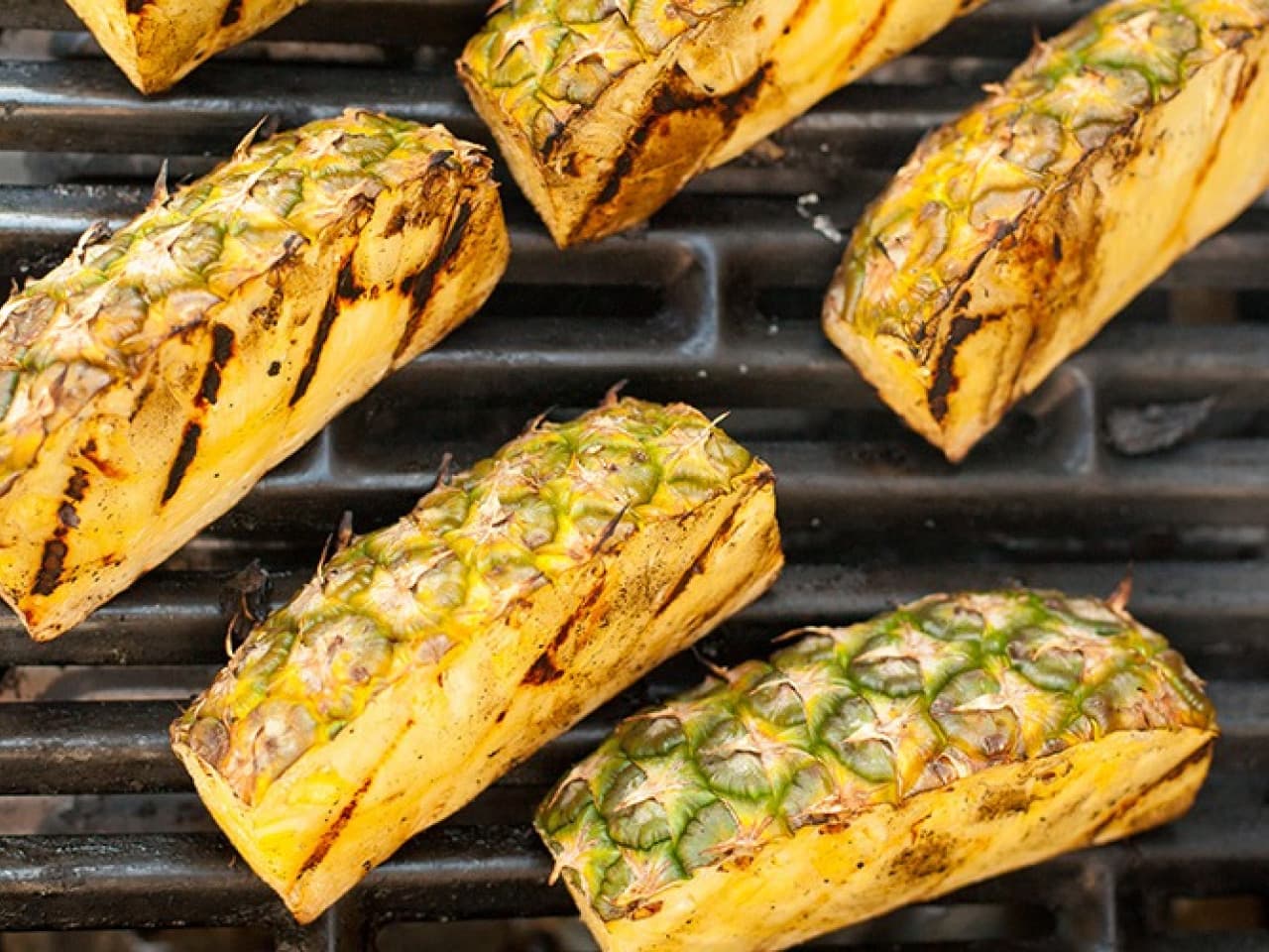 Gegrillte Ananas