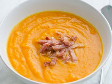 15 Minute pumpkin soup
