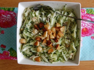 Mediterranean cucumber salad