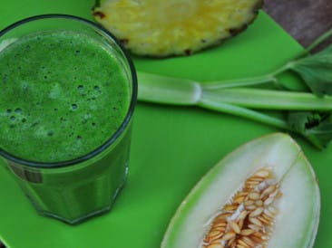 Smoothie with celery