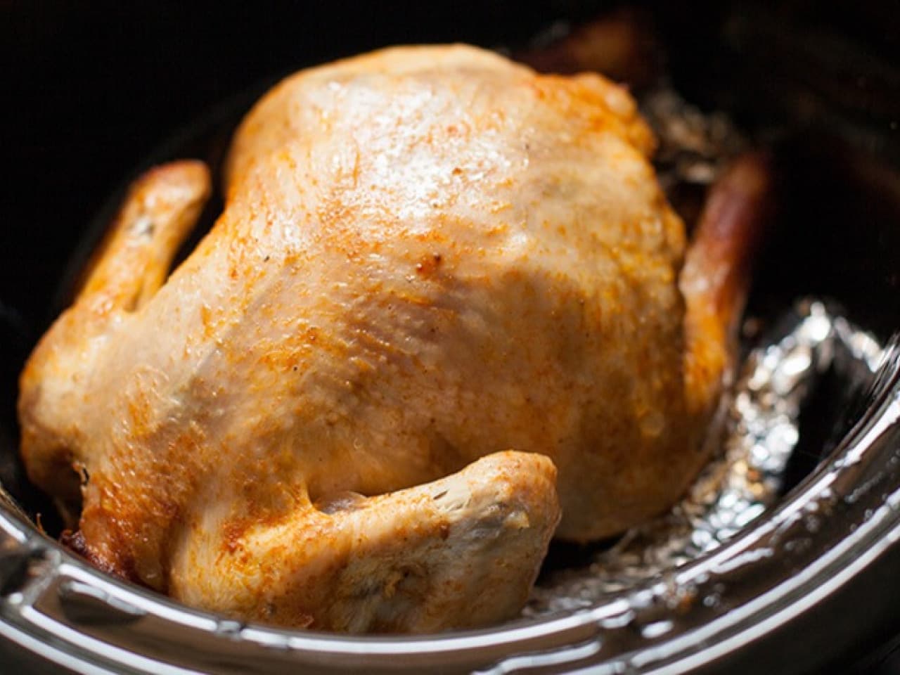 Pollo agridulce de la olla de cocción lenta