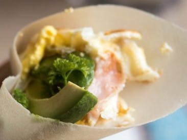Breakfast wrap with Egg