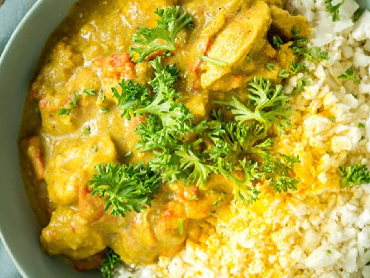 Indian yellow curry