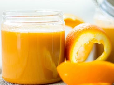 Orange juice with a twist
