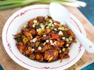Sweet & sour chicken with vegetables