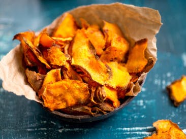 Sweet potato potato chips
