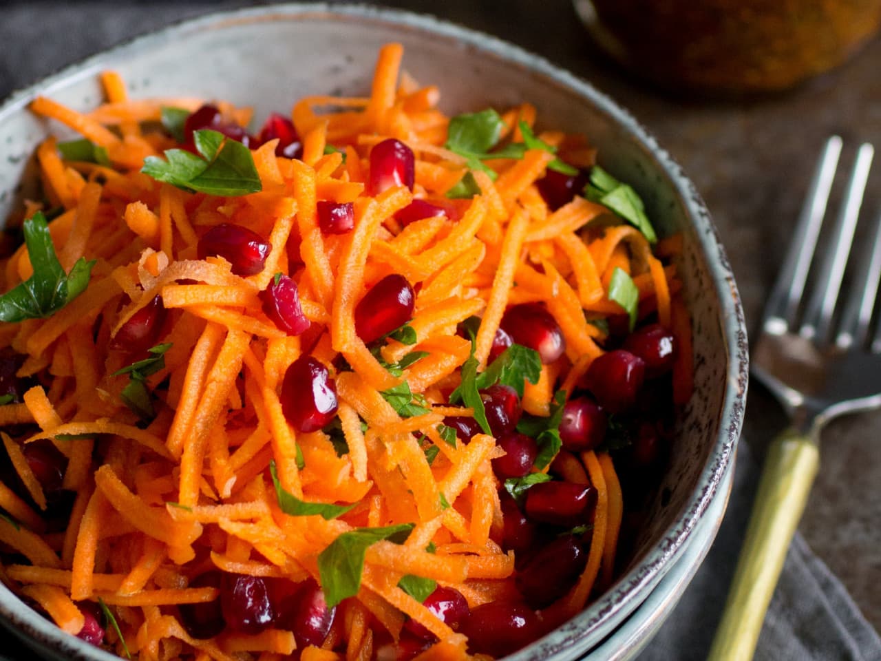 Ensalada de zanahoria de lujo