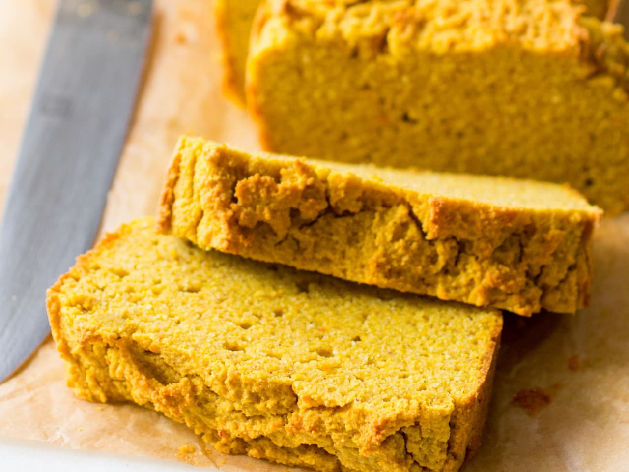 Pan de calabaza paleo