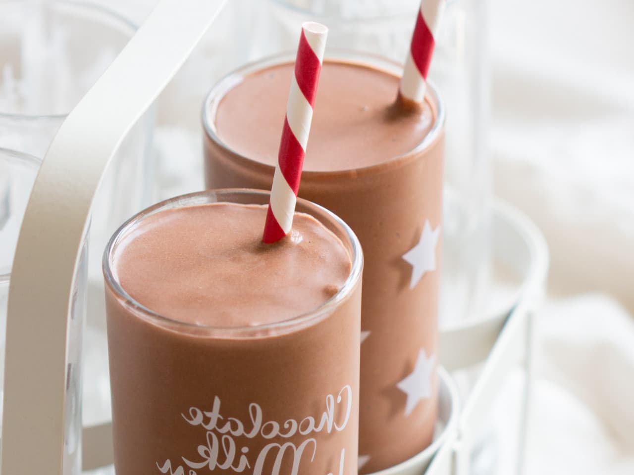 Paleo chocolate milkshake