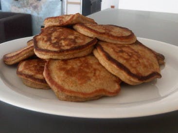 Parsnip sweet potato pancakes