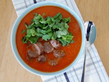 Balsamic tomato soup