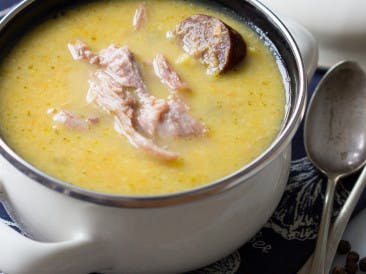 Paleo snert (Dutch pea soup)