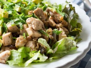 Chicken salad with Za'atar