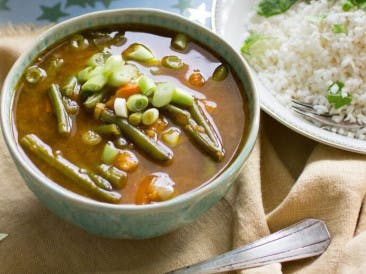 Spiced vegetable soup