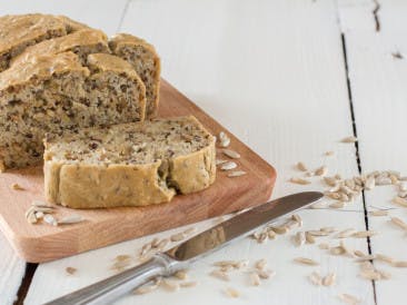 Paleo bread with sunflower seeds