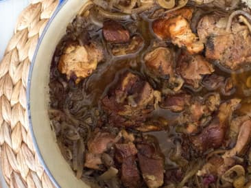 Puteneintopf mit Balsamico-Essig