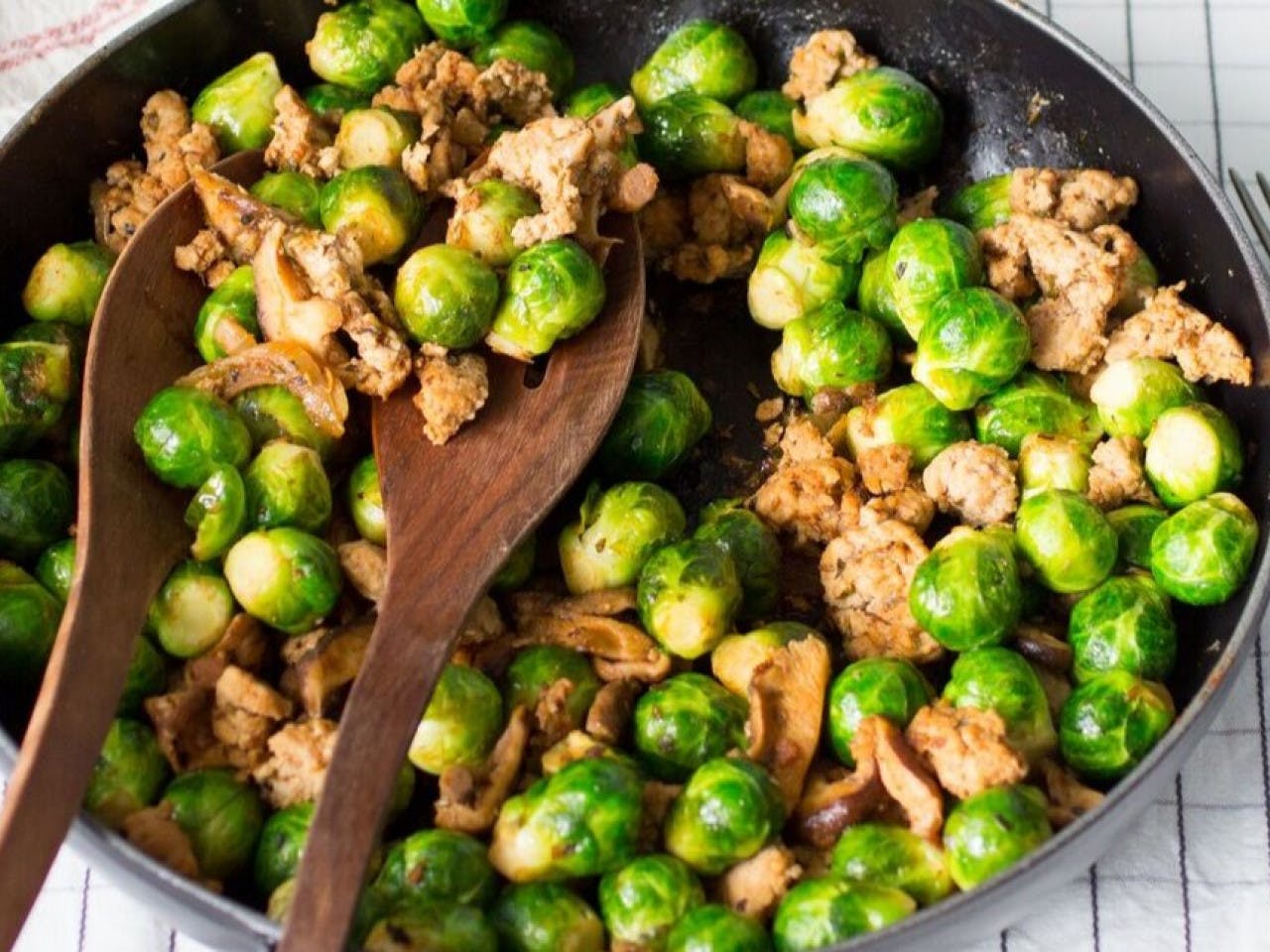 Fast Brussels sprouts dish