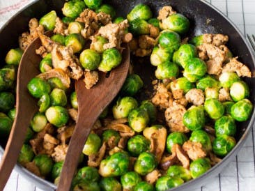 Fast Brussels sprouts dish