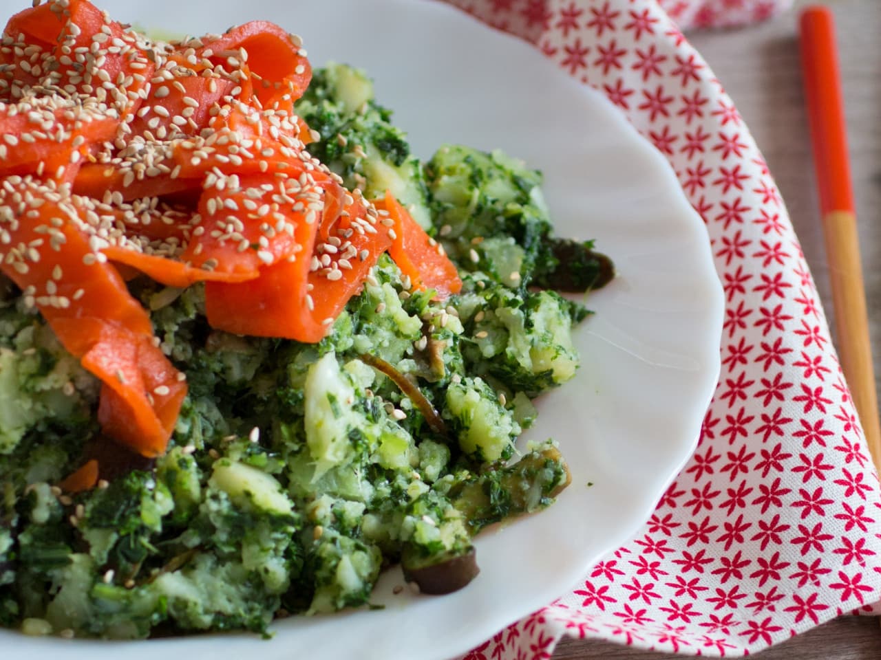 Asian stew kale