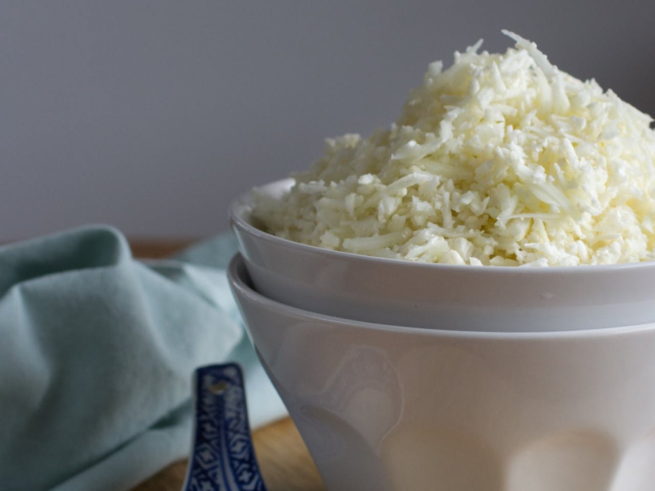 Make cauliflower rice yourself