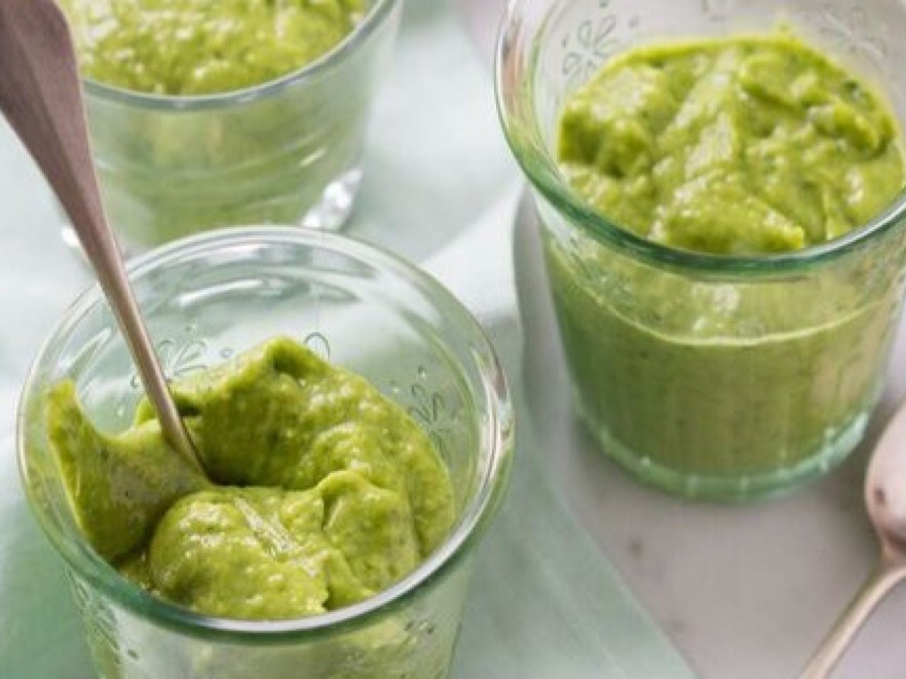 Green Smoothie with avocado