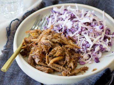 Pulled Pork with Coleslaw