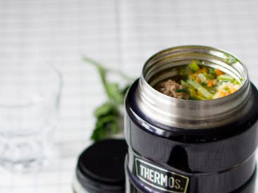 Garden herb soup