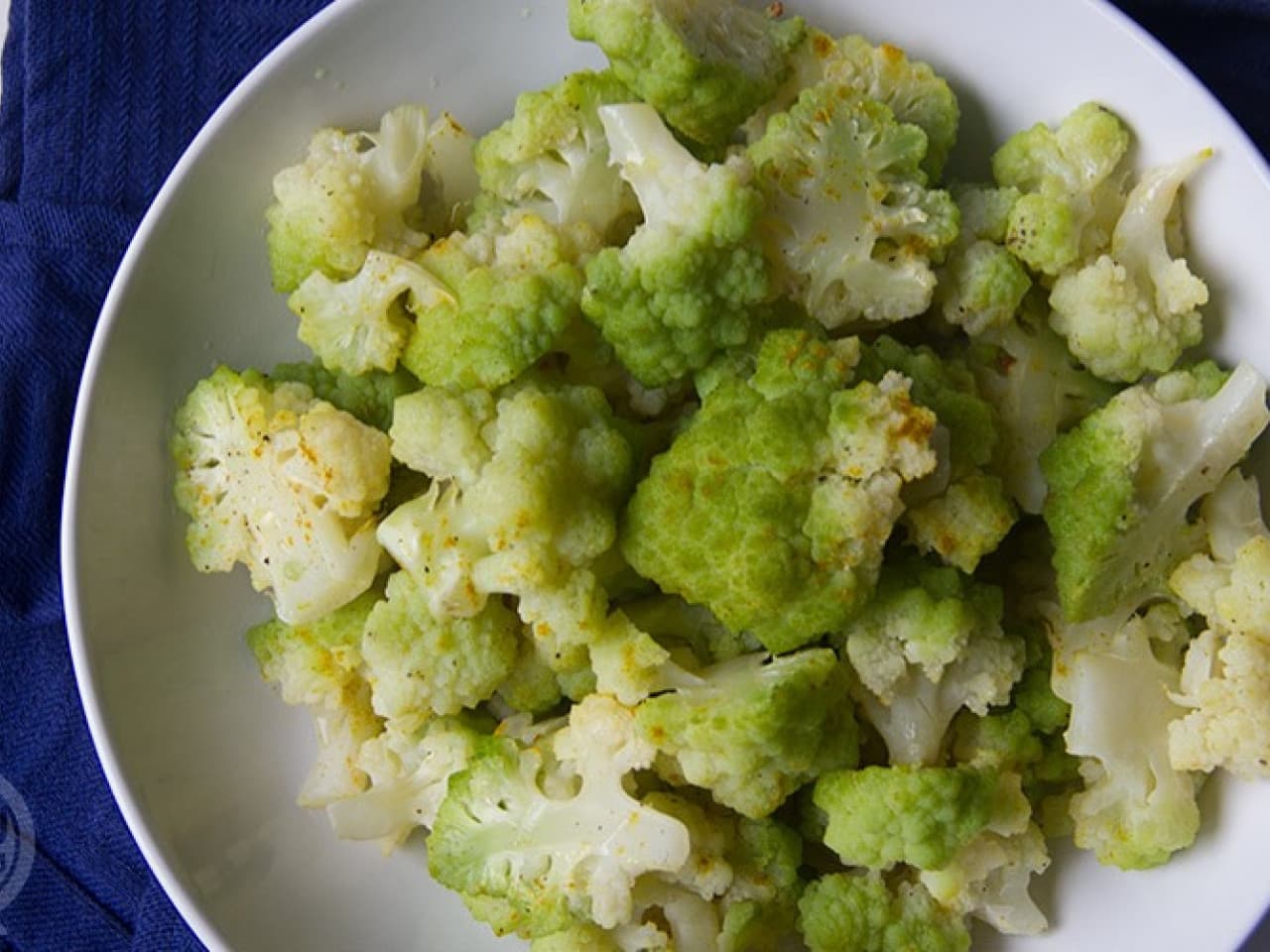 Grilled romanesco