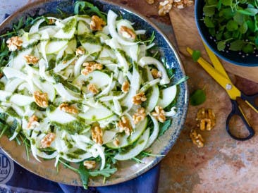 Fennel salad with apple