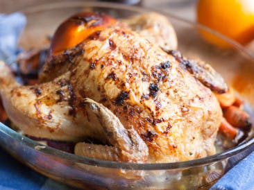 Hele kip op Franse wijze uit eigen oven