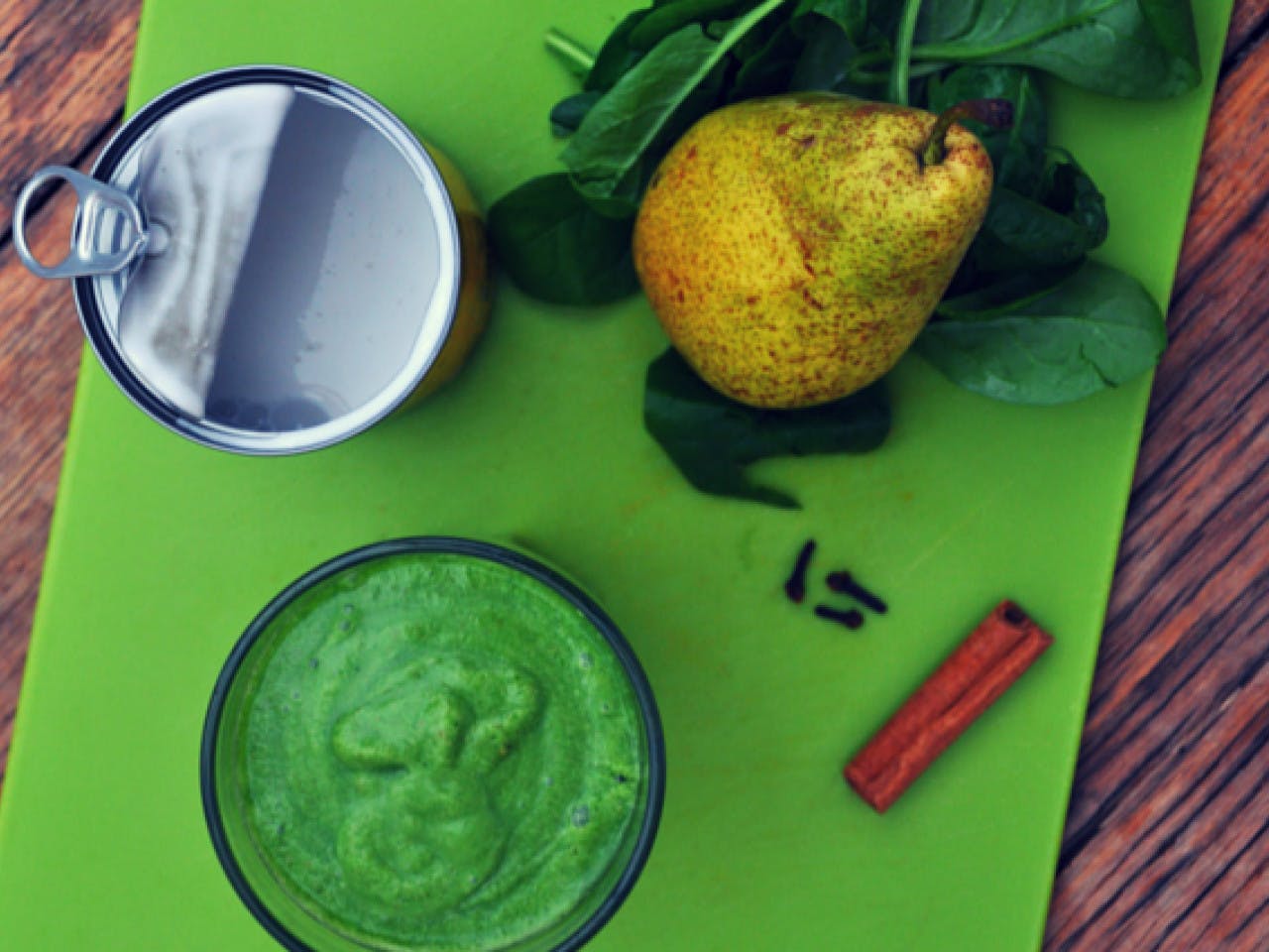 Breakfast smoothie: Spicy pear