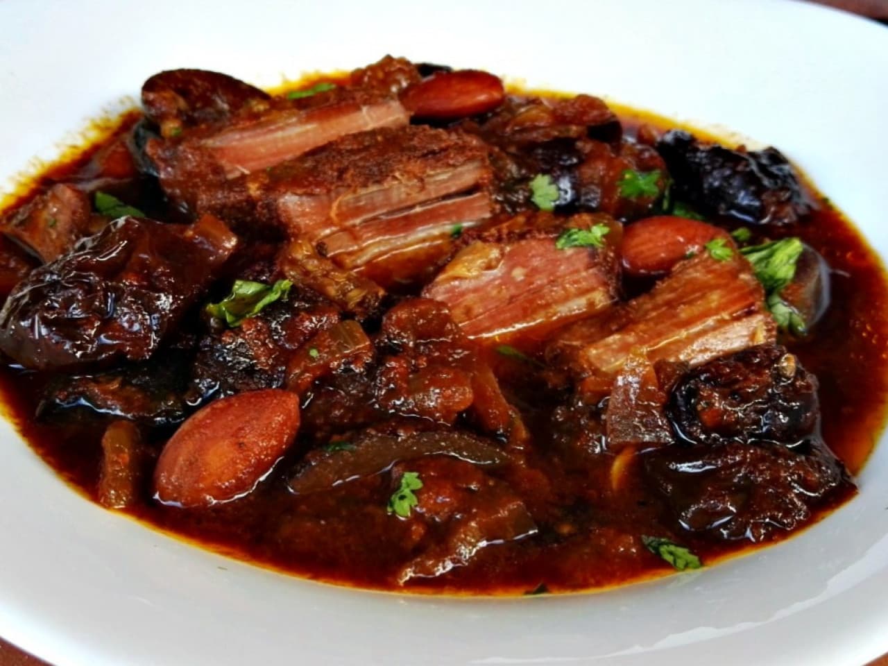 Estofado marroquí de la olla
