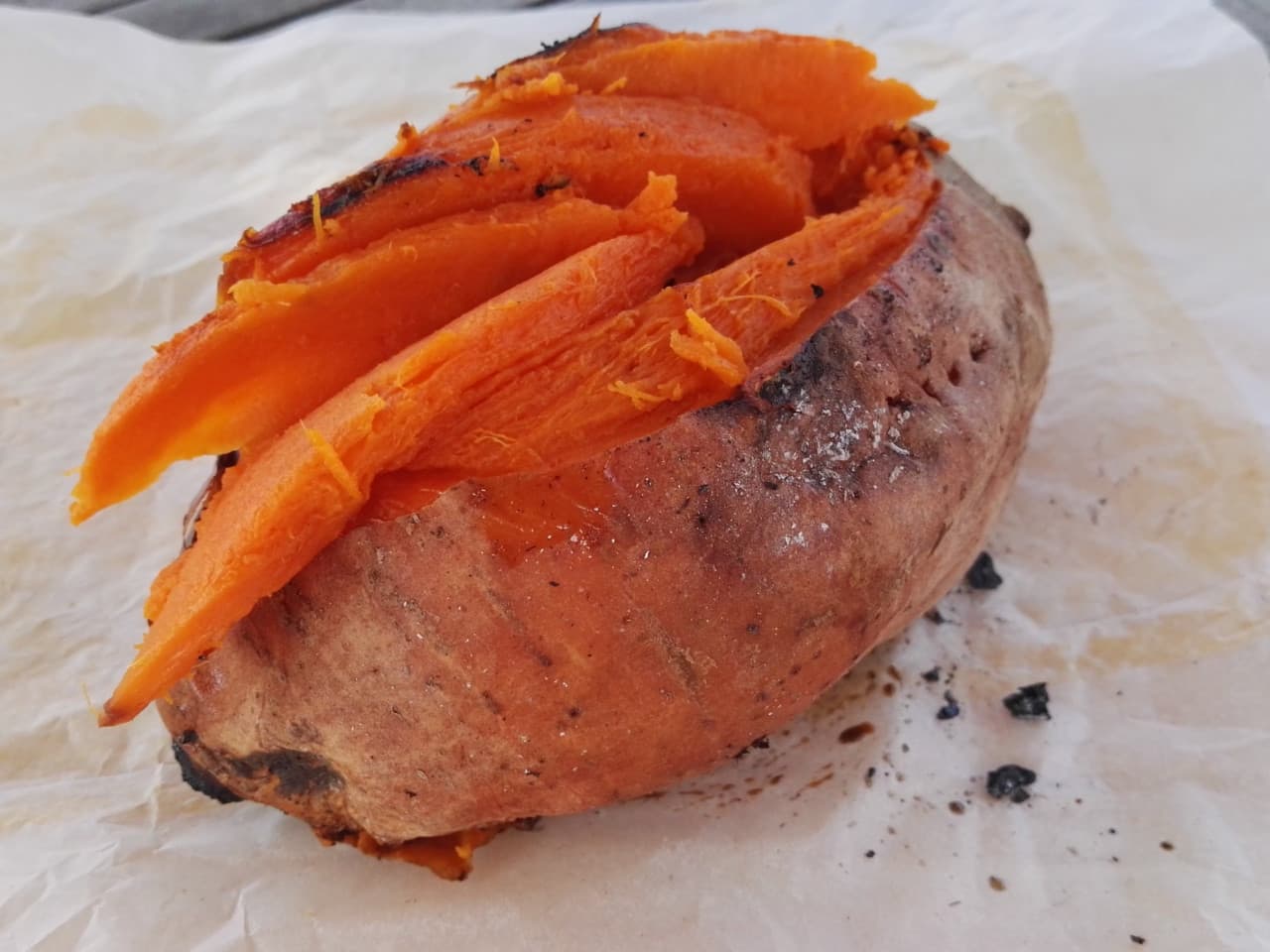 Baked sweet potato