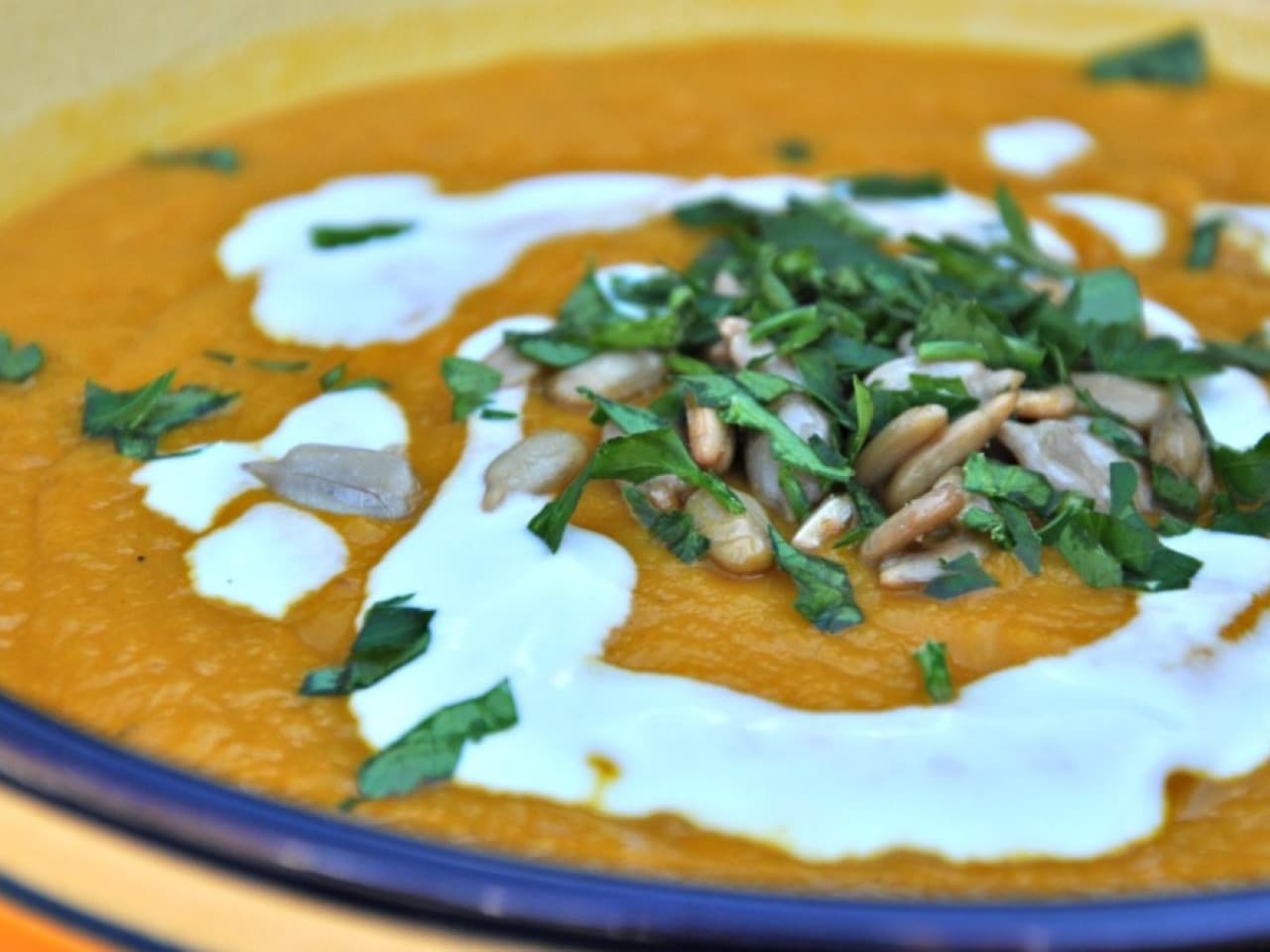 Creamy Curry Pumpkin Soup