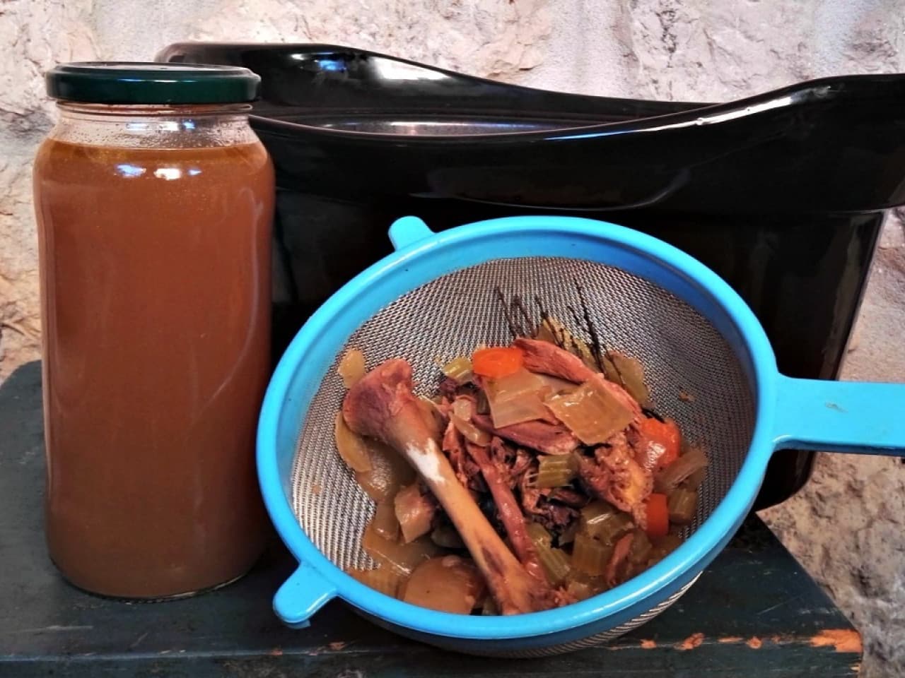 Caldo de pollo